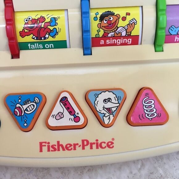 VINTAGE FISHER-PRICE TALKING SILLY SENTENCE MAKER‎ - Picture 7 of 10